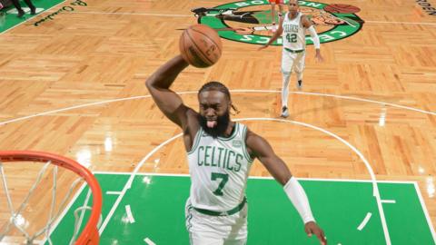 Boston Celtics' Jaylen Brown