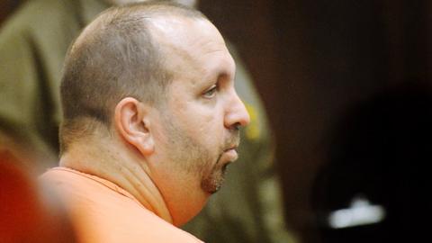 Craig Hicks in court in 2015