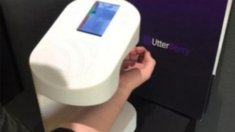 The Covid-19 scanner developed by UtterBerry