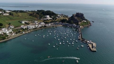 Gorey coast aerial