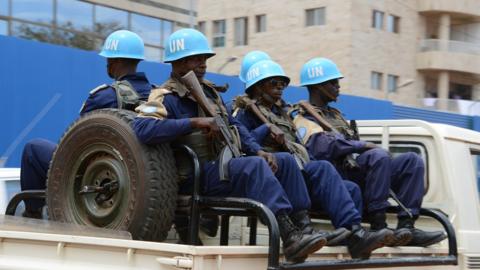 UN peacekeeping forces in Central African Republic