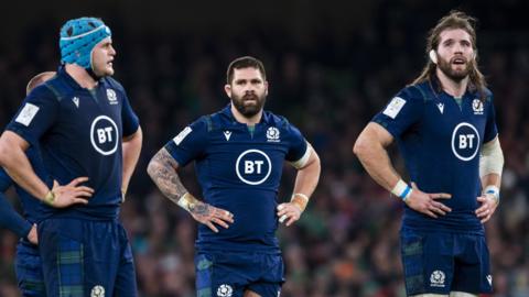 Scotland lost out 19-12 in Dublin