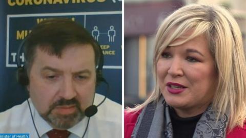 Robin Swann and Michelle O'Neill