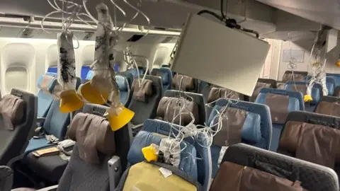 Turbulence damage inside flight