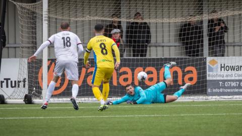 Truro City v Taunton Town in Gloucester