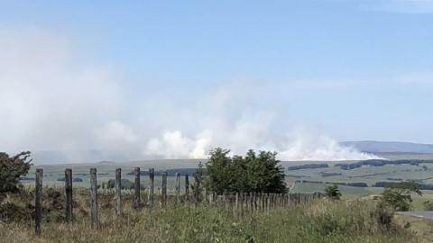 Fire at Otterburn