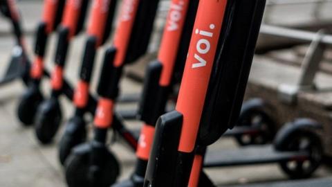 Voi e-scooters