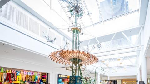 Emett Clock in the Victoria Centre, Nottingham