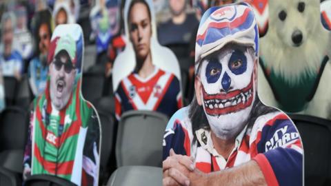 Cutouts are being used in Australia's NRL