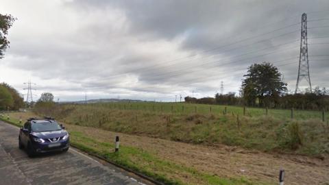 The site for the proposed Riccarton Mains Village