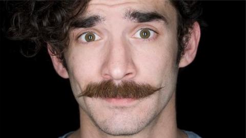 A moustache grown for Movember