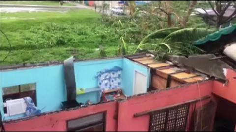 Damage caused by Typhoon Mangkhut