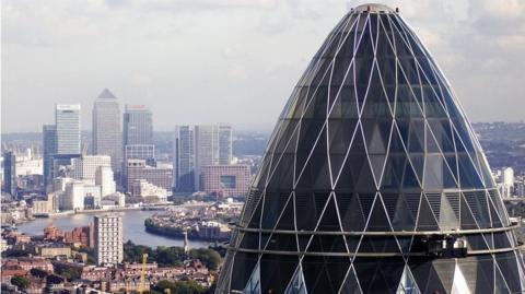 Canary Wharf skyline