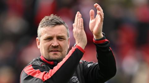 Lincoln City boss Martin Skubala