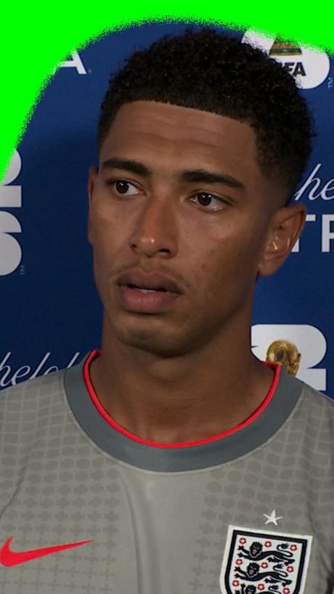 Jude Bellingham in a post-match interview with BBC Sport after England played Ghana in the 2026 World Cup