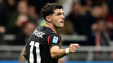 AC Milan's Christian Pulisic