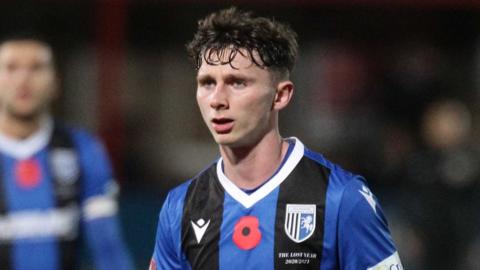 Gillingham midfielder Daniel Adshead