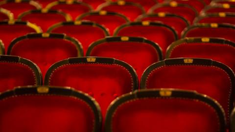 An empty auditorium