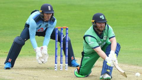 England keeper Sam Billings and Ireland vice-captain Paul Stirling