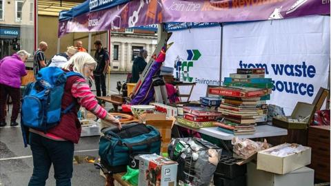 Pop-up shop in Wiltshire