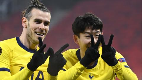 Gareth Bale and Son Heung-min