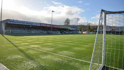 Merthyr Town;s home ground, Penydarren Park