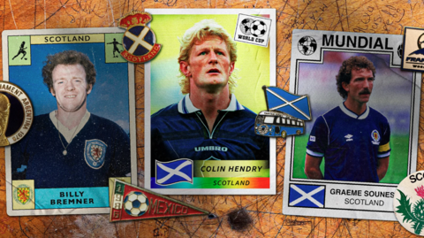 Billy Bremner, Colin Hendry, and Graeme Souness