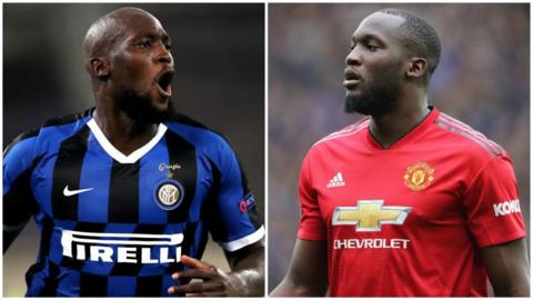 Romelu Lukaku at Inter Milan and Manchester United