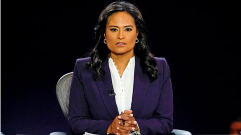 Debate moderator Kristen Welker