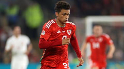 Wales' Brennan Johnson