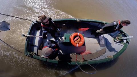 Orford Ness ferry