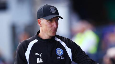 Stockport County boss Jimmy McNulty