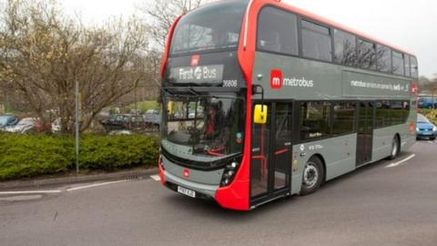 Metro bus in Bristol