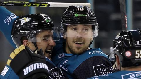 Scott Conway celebrates scoring the overtime winner against Fife