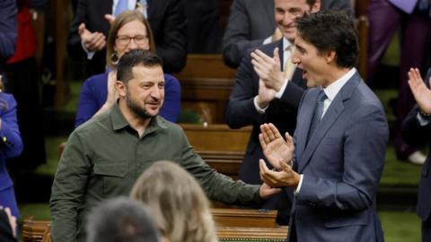 Zelensky and Trudeau