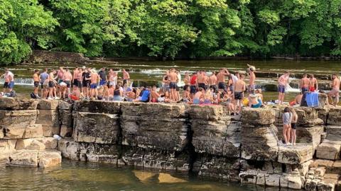 River Swale, Richmond, North Yorkshire