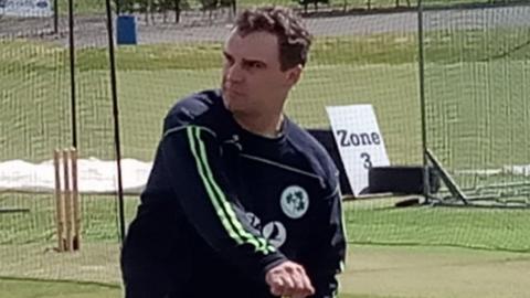 Spinner Andy McBrine will be among the Ireland contingent training at Bready