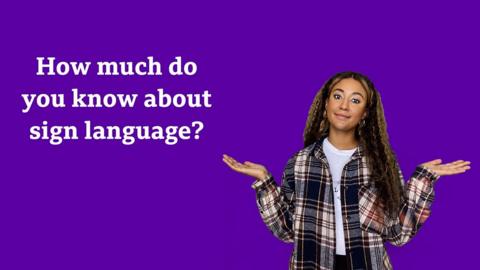 Text: How much do you know about sign language, journalist featured: Chanise Evans