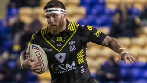 Warrington Wolves forward Josh McGuire