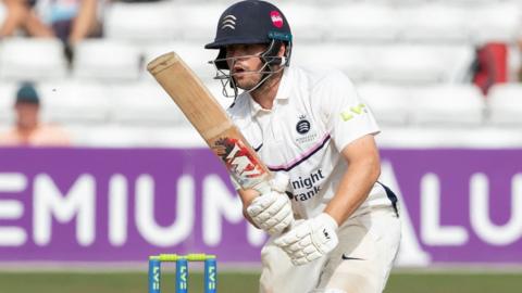 Middlesex's former England opener Sam Robson