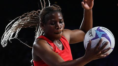 Malawi netball player Joyce Mvula