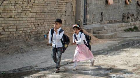 Iraqi schoolchildren