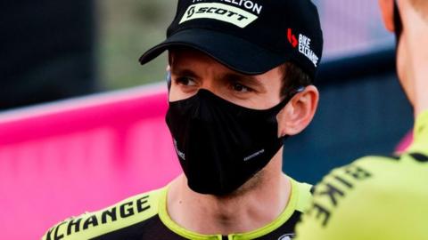 Mitchelton-Scott rider Simon Yates at the Giro d'Italia