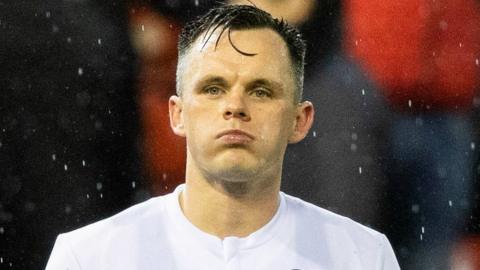 Hearts forward Lawrence Shankland