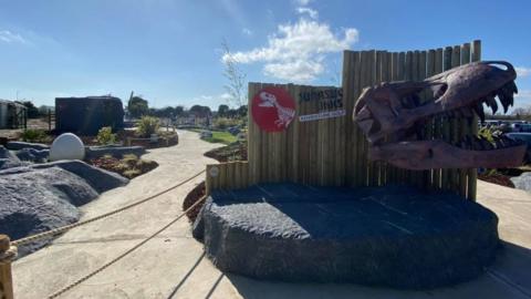 Jurassic Links Adventure Golf course