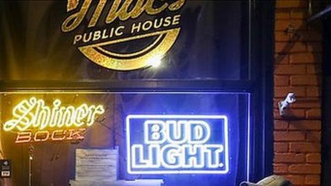 Staten Island bar, Mac's Public House reopens again defying COVID-19 restrictions days after it was shut down in New York City, United States on December 04, 2020