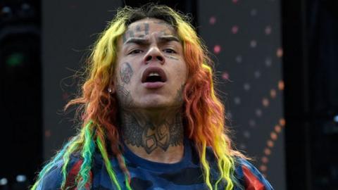 Tekashi 6ix9ine on stage