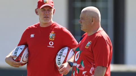 Steve Tandy and Warren Gatland