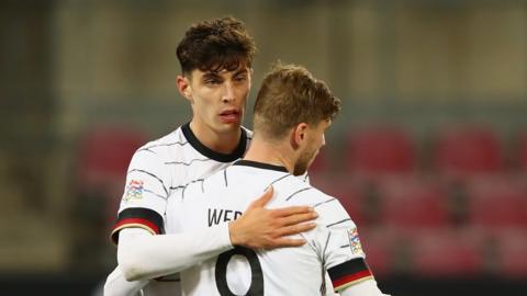 Kai Havertz and Timo Werner