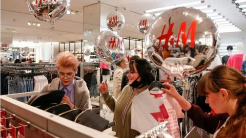 H&M store in Moscow